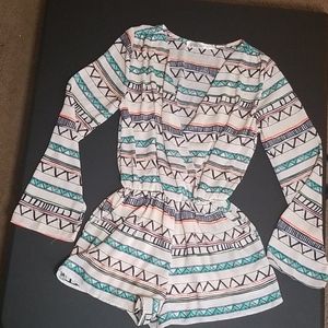 Aztec Short Styled Romper